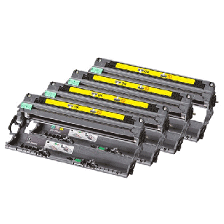 DR241CL - tambour compatible Brother - multipack 4 couleurs : noir, cyan, magenta, jaune