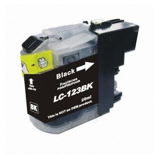 LC123BK - cartouche compatible Brother - noire