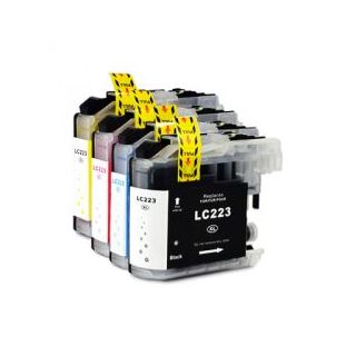 LC223 - Cartouches compatibles Brother - Multipack 4 couleurs (BK,C,M,Y)