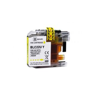 LC22UY - cartouche compatible Brother - jaune