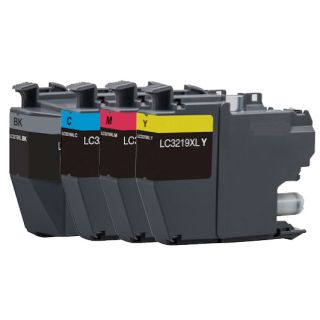 LC3219XL - Cartouches compatibles Brother - Multipack 4 couleurs (BK,C,M,Y)