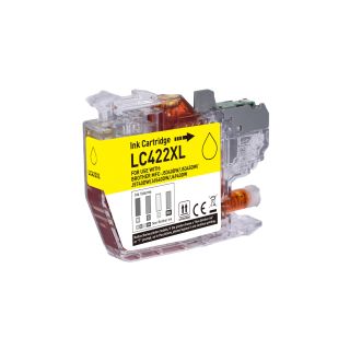 LC422XLY - cartouche compatible Brother - jaune