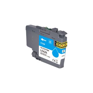 LC424C - cartouche compatible Brother - cyan