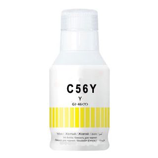 4432C001 / GI-56 Y - bouteille d'encre compatible Canon - jaune