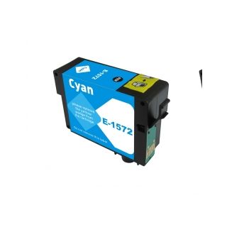 C13T15724010 / T1572 - cartouche compatible Epson - cyan