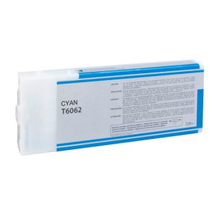 C13T606200 / T6062 - cartouche compatible Epson - cyan