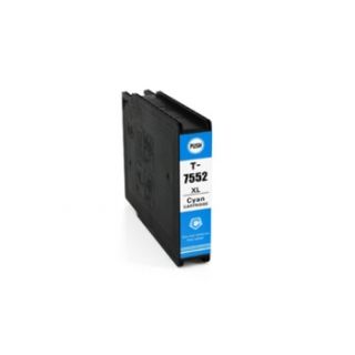 C13T755240 / T7552 - cartouche compatible Epson - cyan