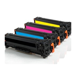 CC530-3 / 304A - Toners compatibles HP - (BK,C,M,Y) - pack de 4