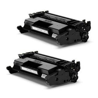 26X / CF226X - Toners compatibles HP - Pack x2 - noir