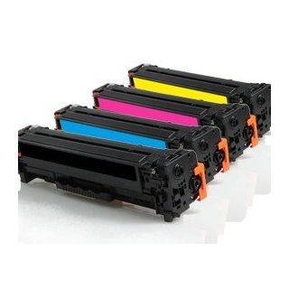 203X / CF540X-3 - Toners compatibles qualité premium HP - Multipack 4 couleurs (BK,C,M,Y)