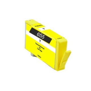 CZ112AE / 655 - cartouche compatible HP - jaune