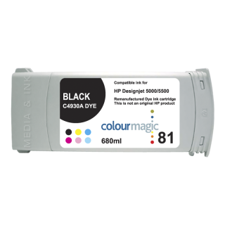 C4930A / 81 - cartouche compatible HP - noire