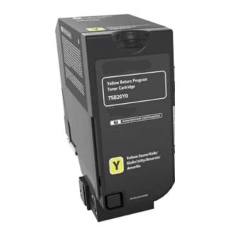 75B20Y0 - toner compatible Lexmark - jaune
