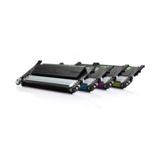 P4072C / CLTP4072CELS - Toners compatibles Samsung - Multipack 4 couleurs (BK,C,M,Y)