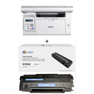 Imprimante Laser Multifonction Monochrome G&G M2022 + le toner GT202