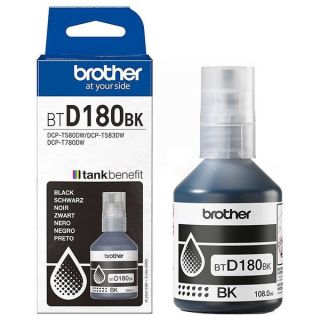 BTD180BK - bouteille d'encre de marque Brother - noire