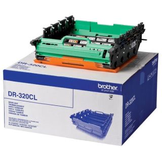 DR320CL - tambour de marque Brother - multipack 4 couleurs : noir, cyan, magenta, jaune