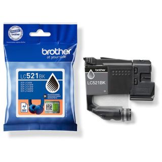 LC521BK - cartouche de marque Brother - noire