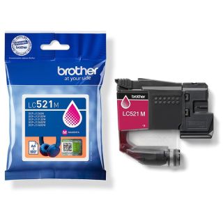 LC521M - cartouche de marque Brother - magenta