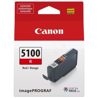6958C001 / PFI-5100 R - cartouche de marque Canon - rouge