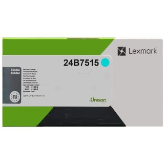 24B7515 - toner de marque Lexmark - cyan