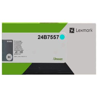 24B7557 - toner de marque Lexmark - cyan