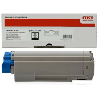 43324408 - toner de marque OKI - noir