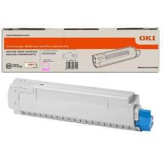 44059106 - toner de marque OKI - magenta