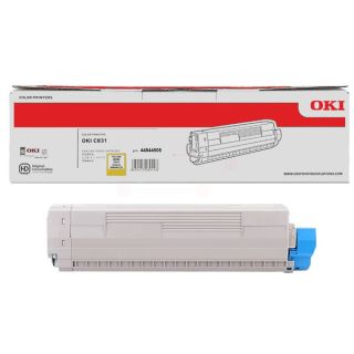 44844505 - toner de marque OKI - jaune