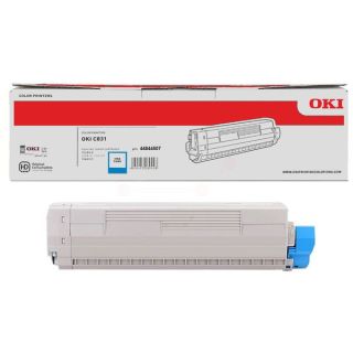 44844507 - toner de marque OKI - cyan