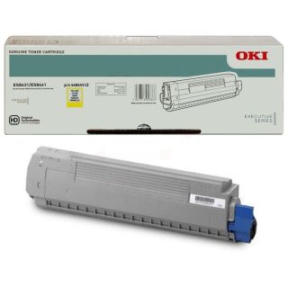 44844513 - toner de marque OKI - jaune