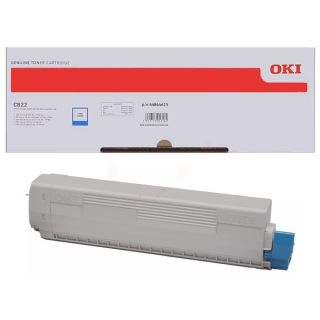44844615 - toner de marque OKI - cyan