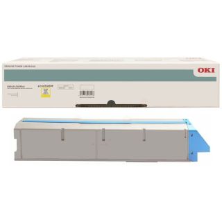 45536509 - toner de marque OKI - jaune