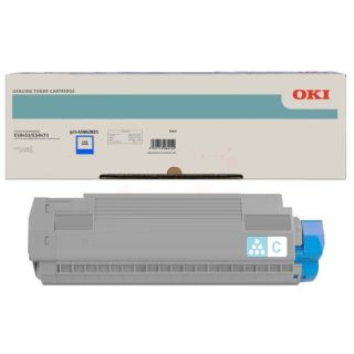 45862821 - toner de marque OKI - cyan