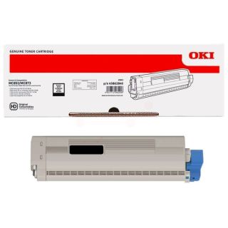 45862840 - toner de marque OKI - noir