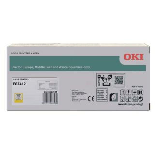 46507621 - toner de marque OKI - jaune