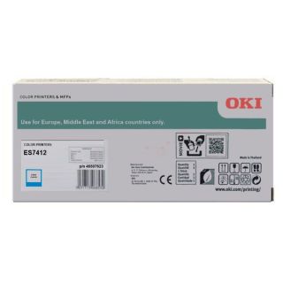 46507623 - toner de marque OKI - cyan