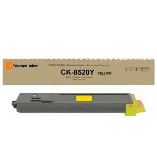 1T02P3ATA0 / CK-8520 Y - toner de marque Triumph-Adler - jaune
