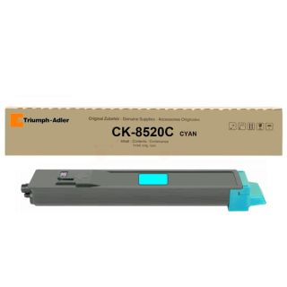1T02P3CTA0 / CK-8520 C - toner de marque Triumph-Adler - cyan