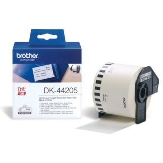 DK44205 - ruban cassette de marque Brother - blanc