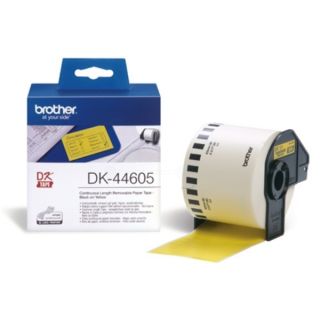DK44605 - ruban cassette de marque Brother - jaune