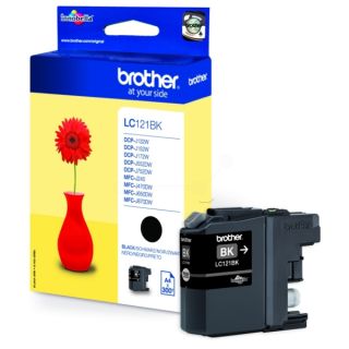 LC121BK - cartouche de marque Brother - noire