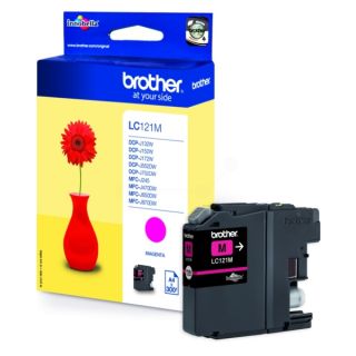 LC121M - cartouche de marque Brother - magenta