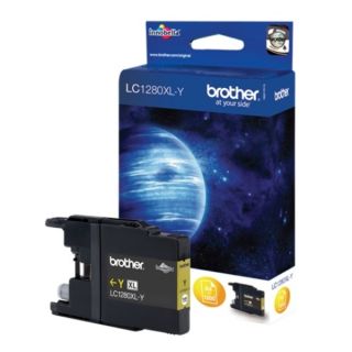 LC1280XLY - cartouche de marque Brother - jaune