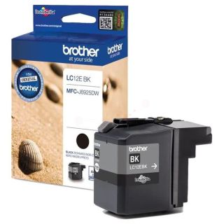 LC12EBK - cartouche de marque Brother - noire