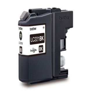 LC221BK - cartouche de marque Brother - noire