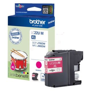LC22UMBP - cartouche de marque Brother - magenta