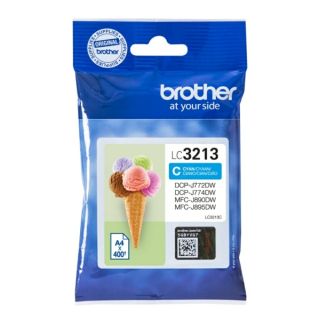 LC3213C - cartouche de marque Brother - cyan
