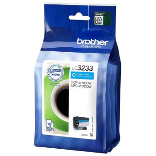 LC3233C - cartouche de marque Brother - cyan