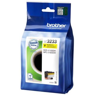LC3233Y - cartouche de marque Brother - jaune